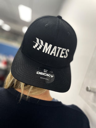 Picture of MATES Decky Pro Twill Snapback with 2D MATES Logo