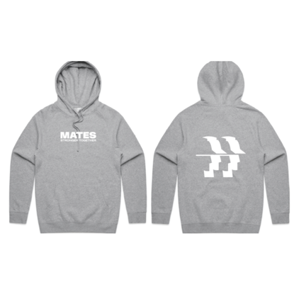 MATES 2025 Stronger Together Grey Hoodie