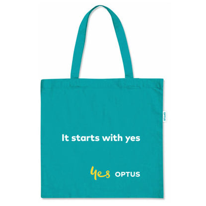 Yellow Yes Canvas Tote Bag