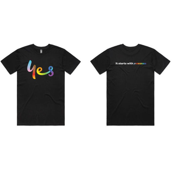 OPTUS MARDI GRAS UNISEX TEE