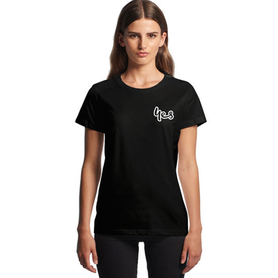 AS Colour Women's Maple T Black