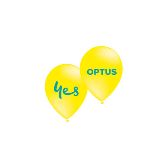 Optus Yellow Balloons