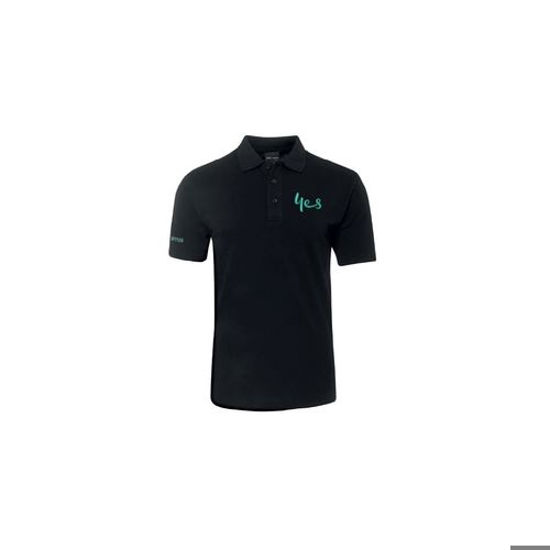 Mens Black Signature Polo