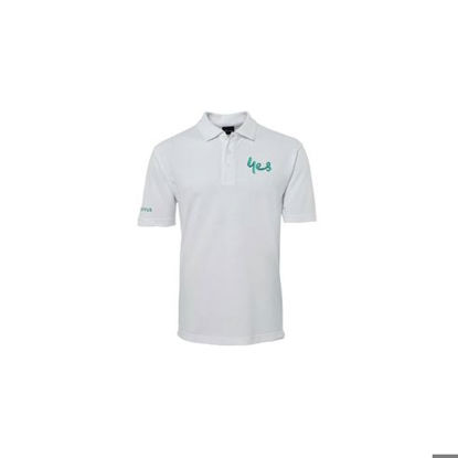 Ladies White Signature Polo