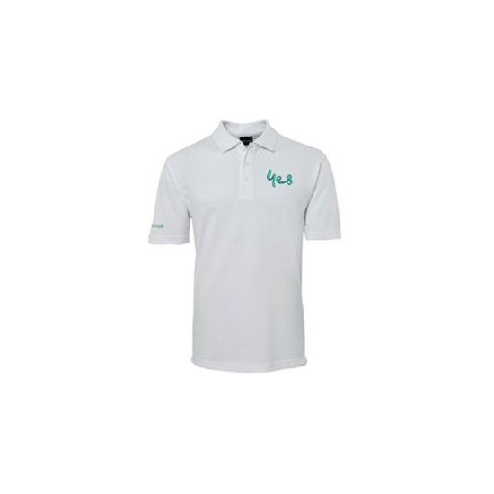 Ladies White Signature Polo