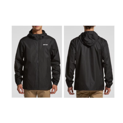 Optus Windbreaker Jacket Black