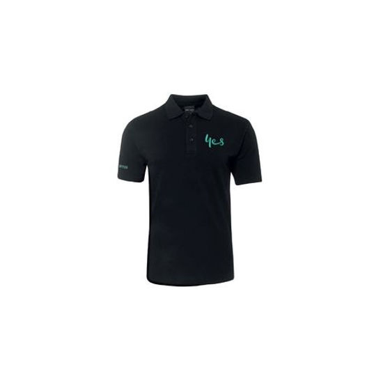 Mens Black Signature Polo