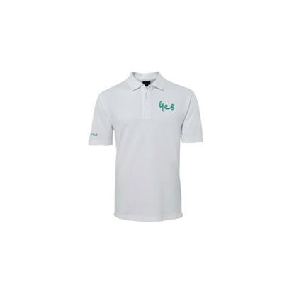 Ladies White Signature Polo